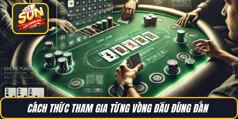 Cách thức tham gia từng vòng đấu đúng đắn